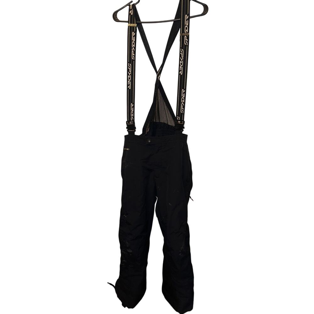 ⭐️ Men’s Spyder Snow Snowmobile Ski Pants W/Suspenders Size Large